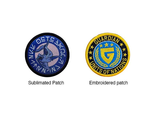 Sublimated patch - Custom size made with your art